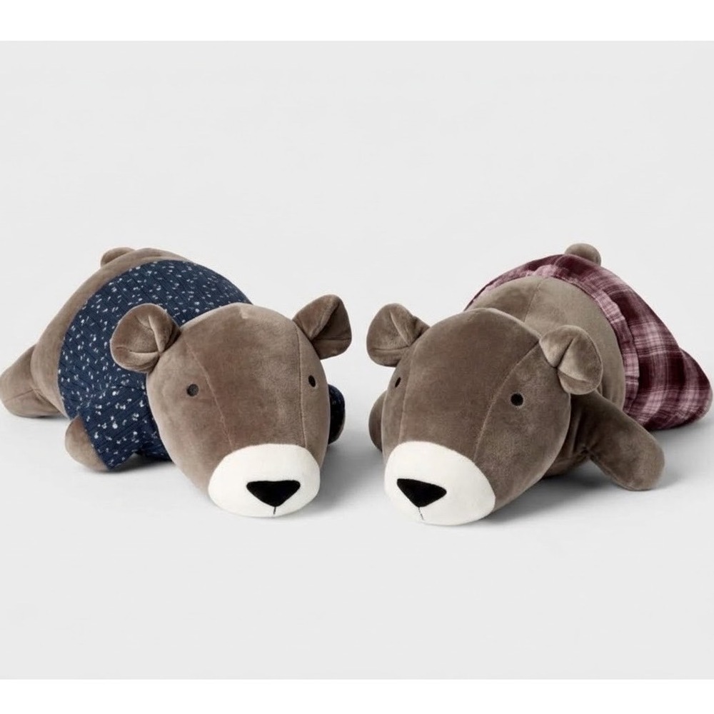 Target X Hollister Weighted Bear 2026 3Lbs plush NWT- Set